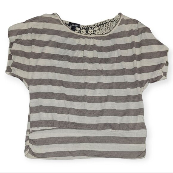 A. Byer Tops - A. Byer  Large Striped Shirt